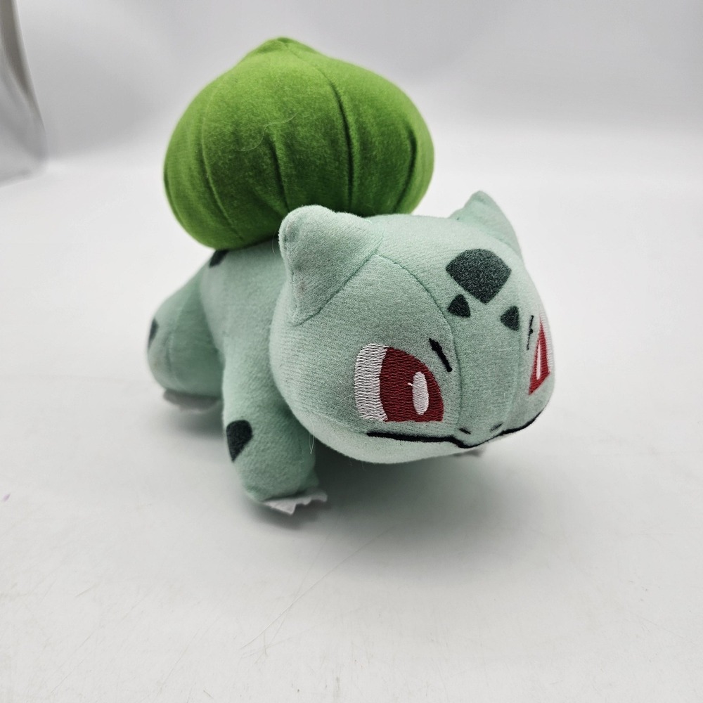 Toy Factory Pokemon Bulbasaur Plush‎ Stuffed Toy Small Green Figure Cute Soft